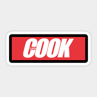 Lets cook Sticker